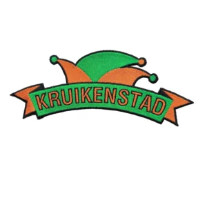 Carnival Netherland Brabant Kruikenstad Beer Carnaval Patches for Clothing Iron on Embroidered Sew Applique emblem Badge